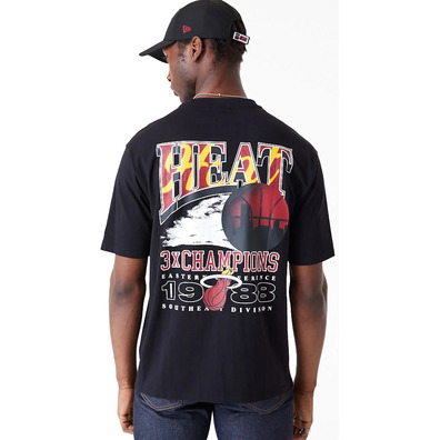 New Era NBA Miami Heat Championship Oversized T-Shirt