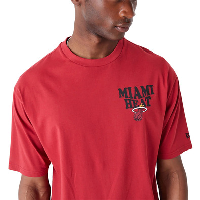 New Era NBA Miami Heat Script Oversized T-Shirt