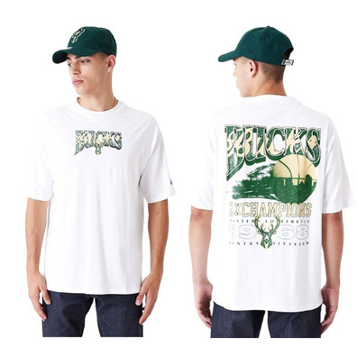 New Era NBA Milwaukee Bucks Championship Oversized T-Shirt