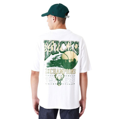 New Era NBA Milwaukee Bucks Championship Oversized T-Shirt