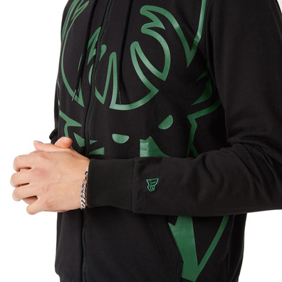 New Era NBA Milwaukee Bucks Enlarged Logo FZ Hoodie