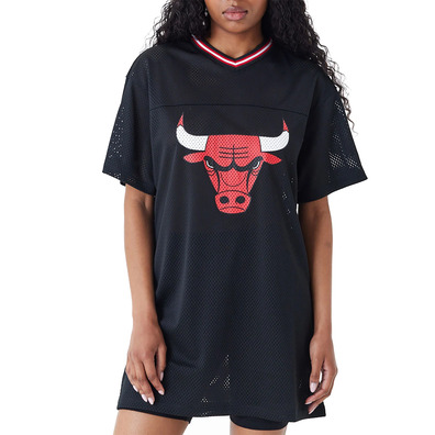 New Era NBA Team Chicago Bulls Womens Mesh Dress T-shirt