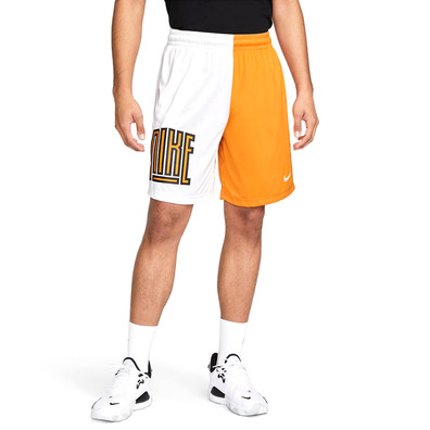 Nike Dri-FIT Men's Basketball Shorts "Orange White"