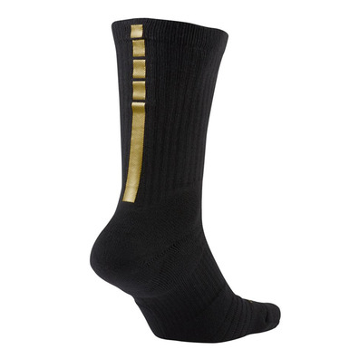 Nike Elite Crew Basketball Socks "BlackGold"