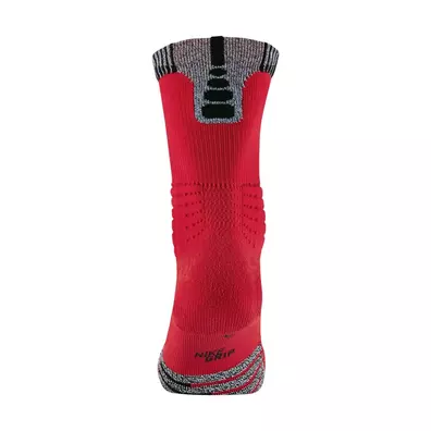 Nike Grip Versatility Crew Basketball Socks Red