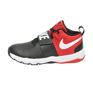 Nike Team Hustle D 8 (GS) "University" (004/black/white/university red)