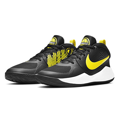 Nike Team Hustle D 9 (GS) "Black High Voltage"