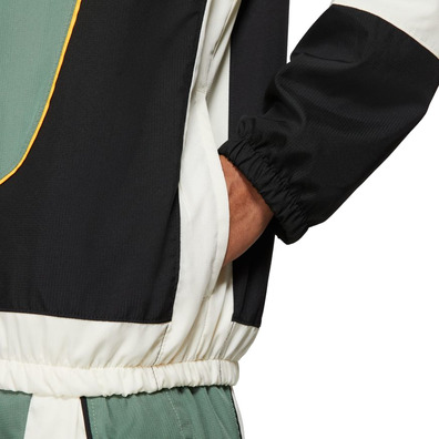 Nike Throwback Men's Basketball Jacket "Dutch Green"