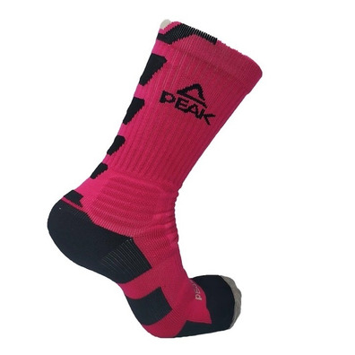 Peak Basketball Socks Fashion Series "Rose-Black"