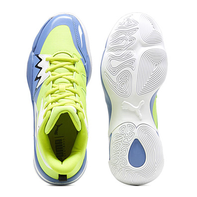 Puma Basketball Genetics "Electric Lime-Blue"