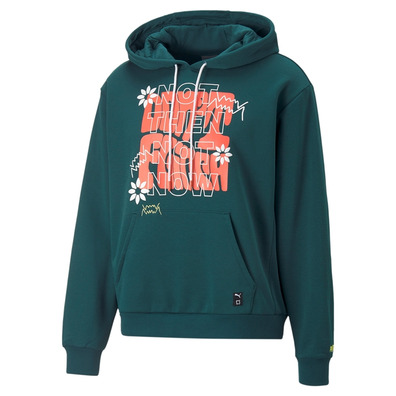 Puma Basketball Run it Back Hoodie 2 "Varsity Green"