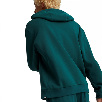 Puma Basketball Run it Back Hoodie 2 "Varsity Green"