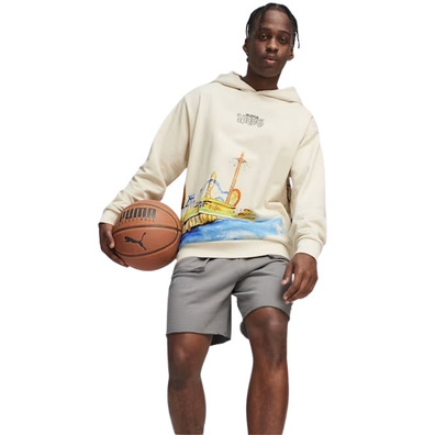 Puma Basketball Showtime Hoodie ""Alpine Snow"