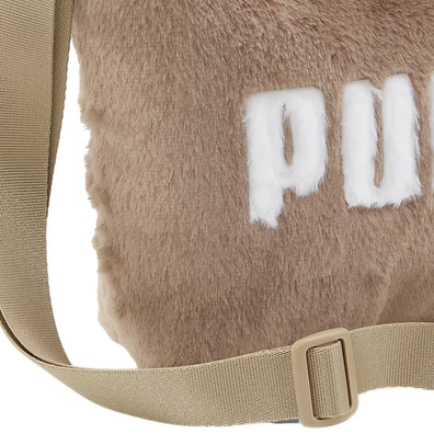 Puma Core Fur Mini Tote "oak Brach"