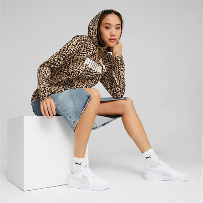 Puma ESS+ ANIMAL AOP Hoodie "Sand Dune"