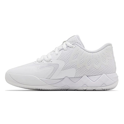 Puma LaMelo Ball MB1 Low JR. "Triple White"