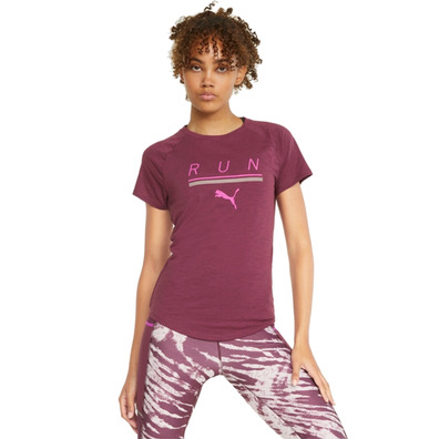 Puma Run 5K Logo SS Tee W