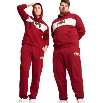 PUMA SQUAD Sweatpants FL cl "Intense Red"