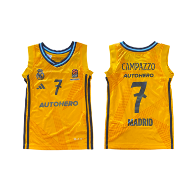 R. Madrid Cam Euroliga Basket Niñ@ 2ª Equip 24/25 # 7 CAMPAZZO #