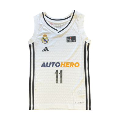 Real Madrid Camiseta Basket Niñ@ 1ª Equip 24/25 # 11 HEZONJA #