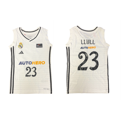 Real Madrid Camiseta Basket Niñ@ 1ª Equip 24/25 # 23 LLULL #