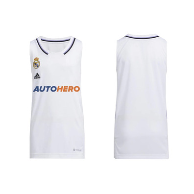 Real Madrid Camiseta Basket Niñ@ 1ª Equipación "White"