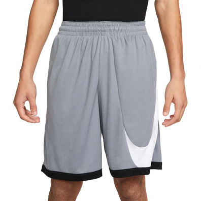 Short Nike Dri-FIT Men's Basketball "GreyWhite"