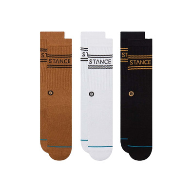 Stance Basic 3 Pack Crew "Gold"