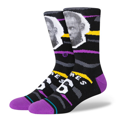 Stance Casual Faxed Lebron 23 Crew Socks