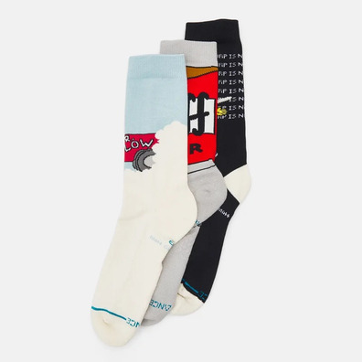 Stance Casual The Simpsons Box Set Multicolor Crew Sock