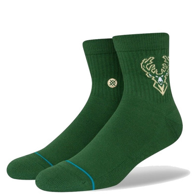 Stance NBA Casual Bucks ST QTR Socks