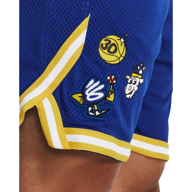 Under Armour Basketball Curry Mesh Short 2 "Royal Blue"