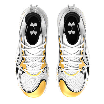 Under Armour Spawn 6 "White Black Gold"