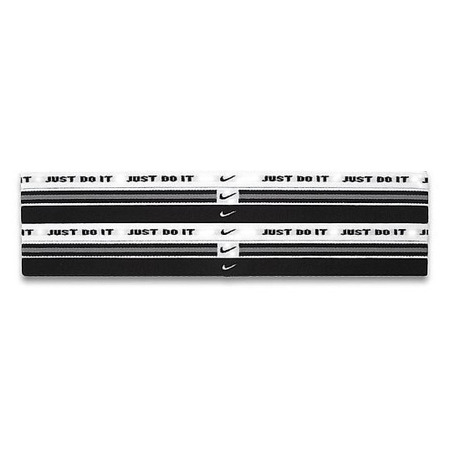 Nike Wide sport bands Assorted 6PK (branco/preto/cinza)