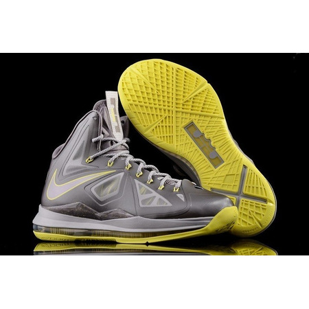 LeBron X "Canary Diamond" (007/atomic grey/yellow)