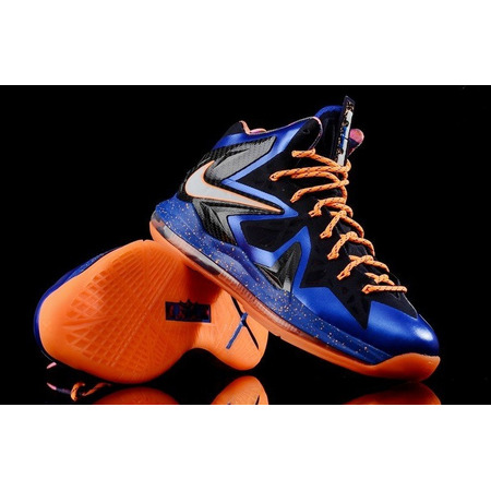 Lebron X P.S. Elite "Superhero" (400/azul/naranja)