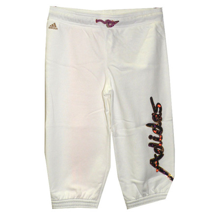 Adidas Pantalón Y Girls B 3/4 (blanco)