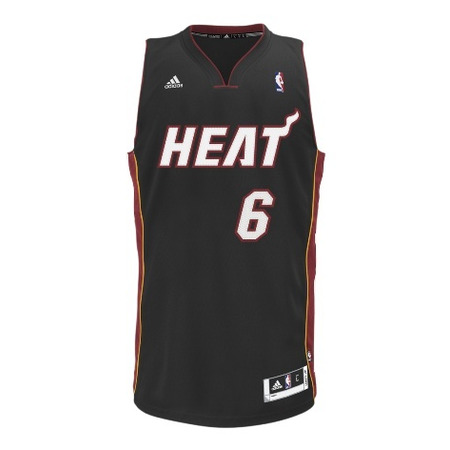 Adidas NBA jersey Lebron James Miami (black)