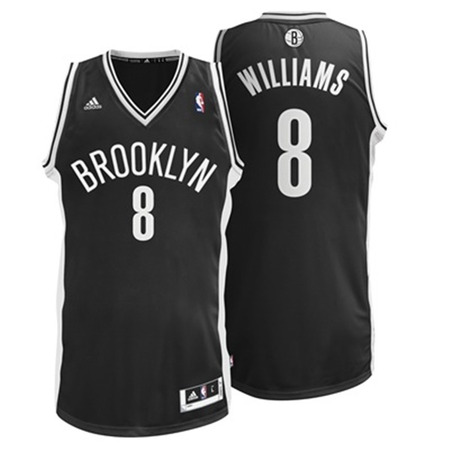 Camiseta NBA Swingman Deron Willia Brooklyn Nets (negro)