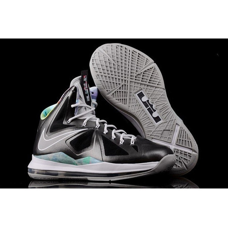 LeBron X "Prism" (004/black/strata grey)