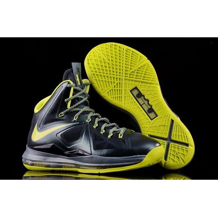 LeBron X "Green Diamond" (300/seaweed/atomic green)