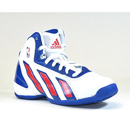 Adidas Daily Double 3 NBA Kids (white/blue/red)(35-40)