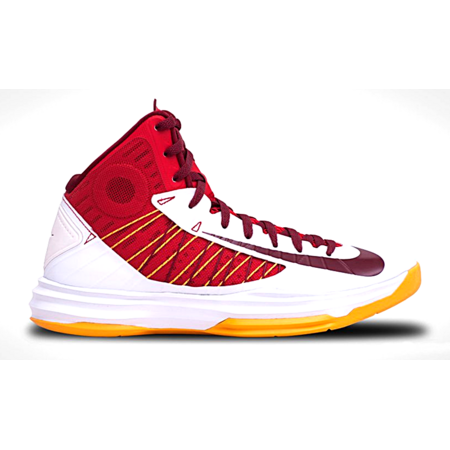 Nike Lunar Hyperdunk "Spain" (103/branco/vermelho/amarelo)