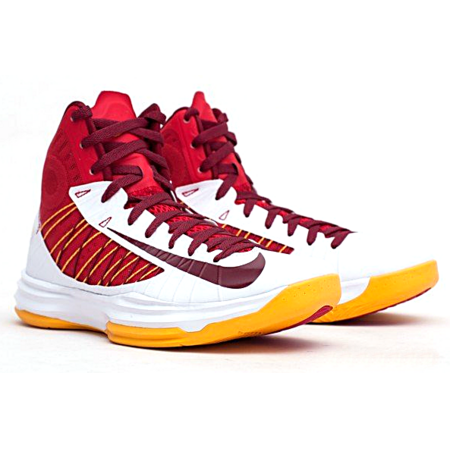 Nike Lunar Hyperdunk "Spain" (103/branco/vermelho/amarelo)