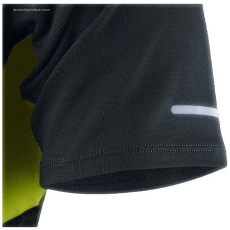 Nike Camiseta  Running Denier (011/negra)