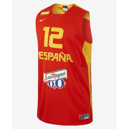 Camiseta de Juego de España "LLull" (600/rojo/amarillo)