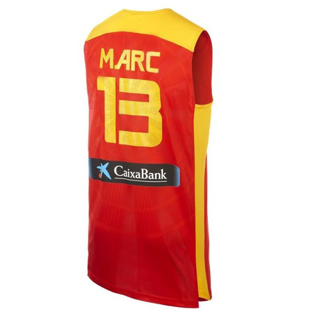 Camiseta de Juego de España "Marc Gasol" (600/rojo/amarillo)