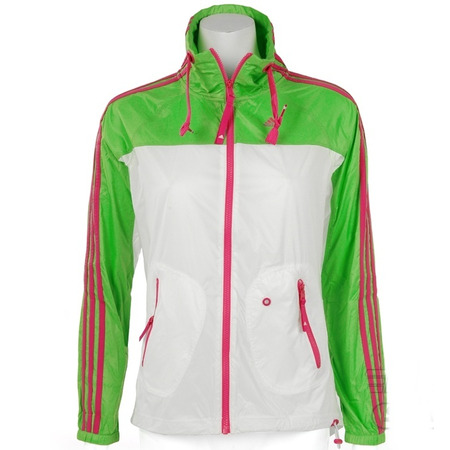 Chaqueta Adidas Reload Windbreaker Q2 (blanco/verde)