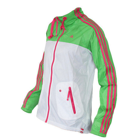 Chaqueta Adidas Reload Windbreaker Q2 (blanco/verde)