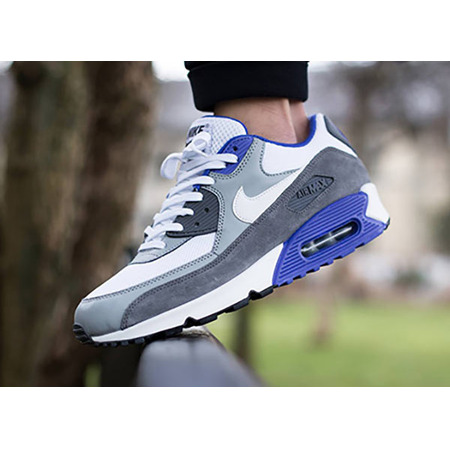 Nike Air Max 90 Essential (122/blanco/gris/purple)